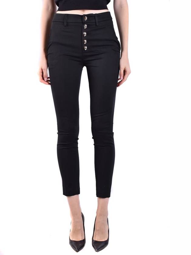 Denim Straight Pants DP600 GS0072D XXX DD999 BLACK - DONDUP - BALAAN 3