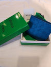 Intrecciato Bifold Half Wallet Light Blue - BOTTEGA VENETA - BALAAN 4