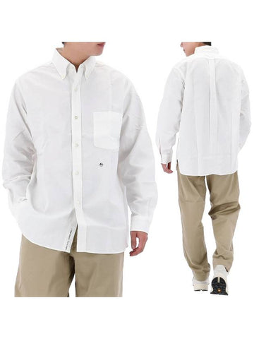 Button Down Wind Shirt SUGF350E WHITE - NANAMICA - BALAAN 1