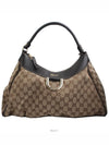 D ring jacquard hobo bag - GUCCI - BALAAN 1