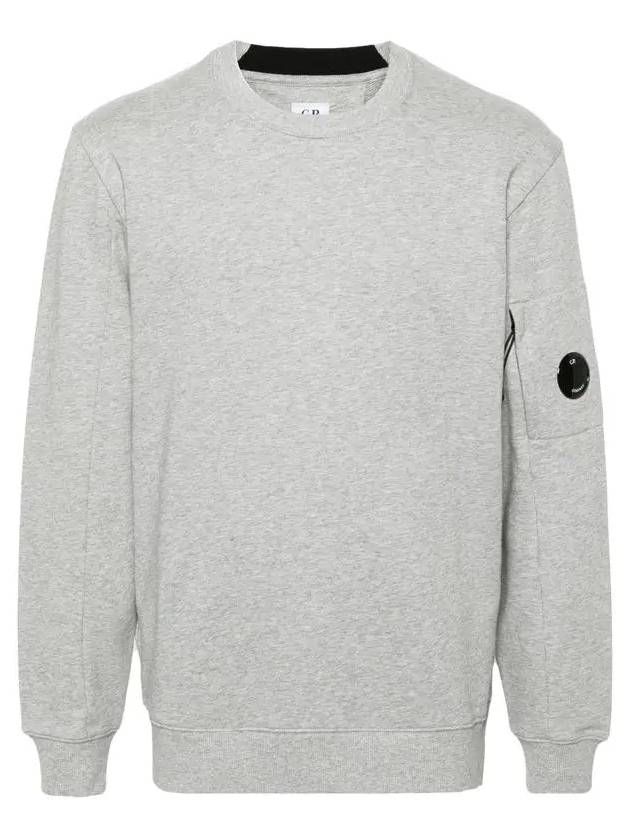 Diagonal Raised Fleece Sweatshirt Grey - CP COMPANY - BALAAN 3