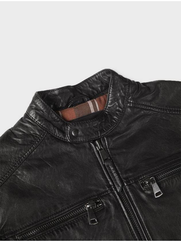 Made In Italy Vintage Lambskin Biker Jacket F ILJP53 - PANICALE - BALAAN 2