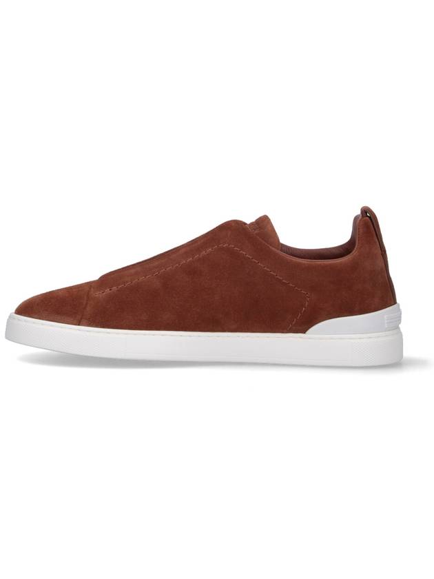 ZEGNA Sneakers Brown - ERMENEGILDO ZEGNA - BALAAN 3