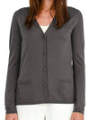 Women's ERICE Cardigan Gray - MAX MARA - BALAAN.