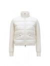 Women s Zip Up Padding White - MONCLER - BALAAN 2