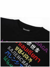 Language Logo Wool Knit Top Black - BALENCIAGA - BALAAN 6