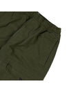 Wappen Logo Cotton Cargo Pants Olive Green - STONE ISLAND - BALAAN 5