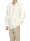 Men's Brushed Sweatshirt 22CTCUF03149 A06455 101 - TEN C - BALAAN 5