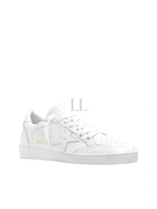 Ball Star Leather Low Top Sneakers White - GOLDEN GOOSE - BALAAN 2