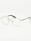 Eyewear Round Metal Eyeglasses Gold - GUCCI - BALAAN 6