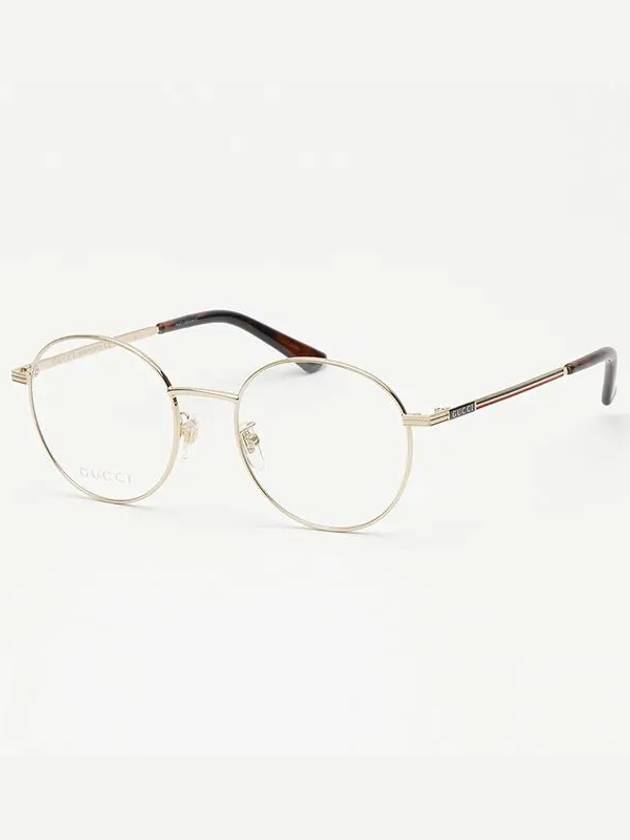 Eyewear Round Metal Eyeglasses Gold - GUCCI - BALAAN 5