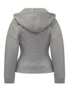 hooded sweatshirt T3998 921 PALOMA MELANGE - GANNI - BALAAN 3