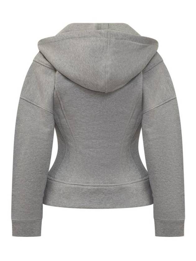 hooded sweatshirt T3998 921 PALOMA MELANGE - GANNI - BALAAN 3