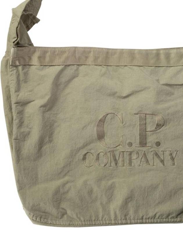 Plain Paper Touch Logo Hand Cross Bag Beige - CP COMPANY - BALAAN 4