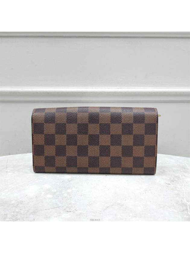 Lux You Damier Sarah Wallet Long - LOUIS VUITTON - BALAAN 3