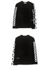 logo long sleeve t-shirt black - COMME DES GARCONS - BALAAN 6