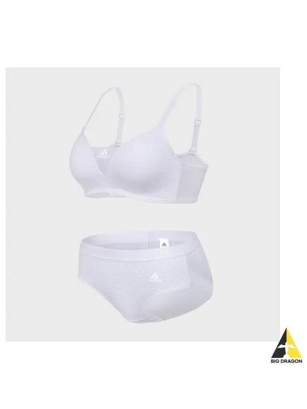 adidas UNDERWEAR Mesh Cool Fit Support Bra Panties GR - ADIDAS - BALAAN 1