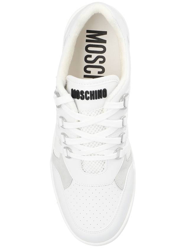 Moschino Sneakers With Logo, Men's, White - MOSCHINO - BALAAN 6