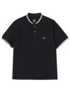 OT257 C Black Shawl Collar Polo Men s Short Sleeve Tee - NEEDLES - BALAAN 4