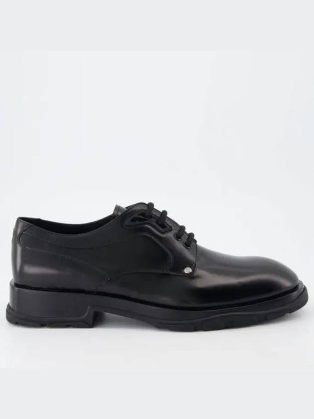 Men's Slim Tread Lace-Up Derby Black - ALEXANDER MCQUEEN - BALAAN 2