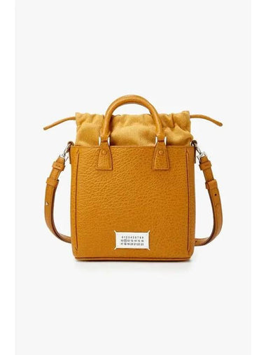 5AC VERTICAL Tote Bag Mustard - MAISON MARGIELA - BALAAN 1