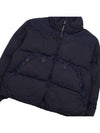 Men's Eco Chrome Quilted Short Padding Navy - CP COMPANY - BALAAN 8