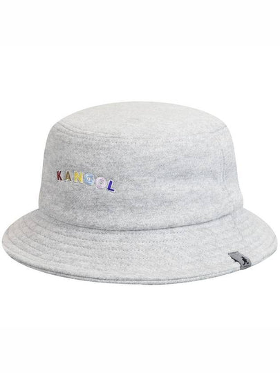 Unisex brushed bucket hat winter bungeoji gray - KANGOL - BALAAN 2