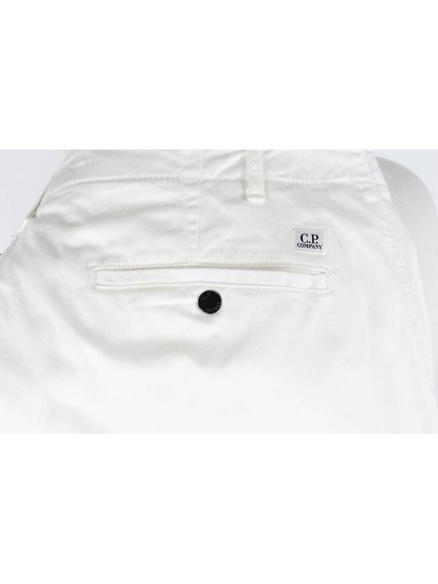 Lens Cargo Pants White 50 - CP COMPANY - BALAAN 7