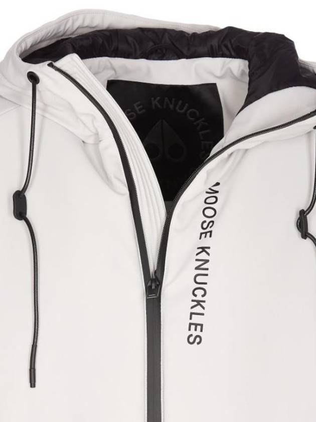 Greyton Hooded Jacket Grey - MOOSE KNUCKLES - BALAAN 5