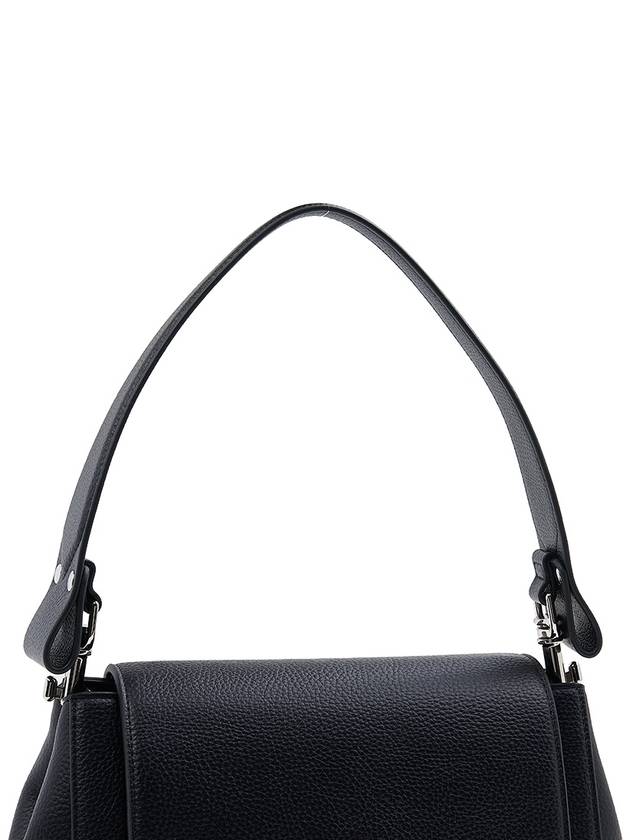 Hazel Grain Medium Shoulder Bag Black - VIVIENNE WESTWOOD - BALAAN 8