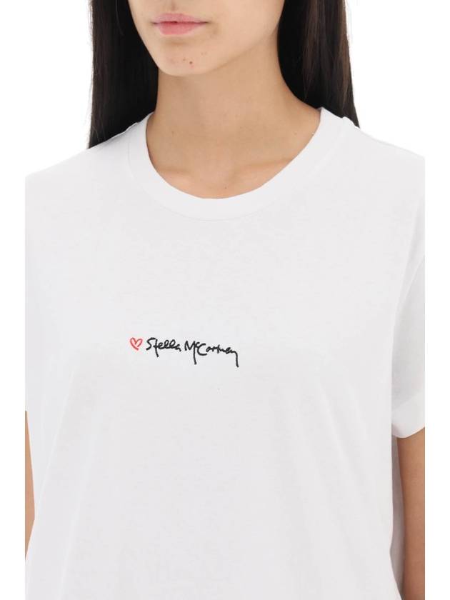 SS24 Signature T-shirt 6J0273 3SPY52 - STELLA MCCARTNEY - BALAAN 5