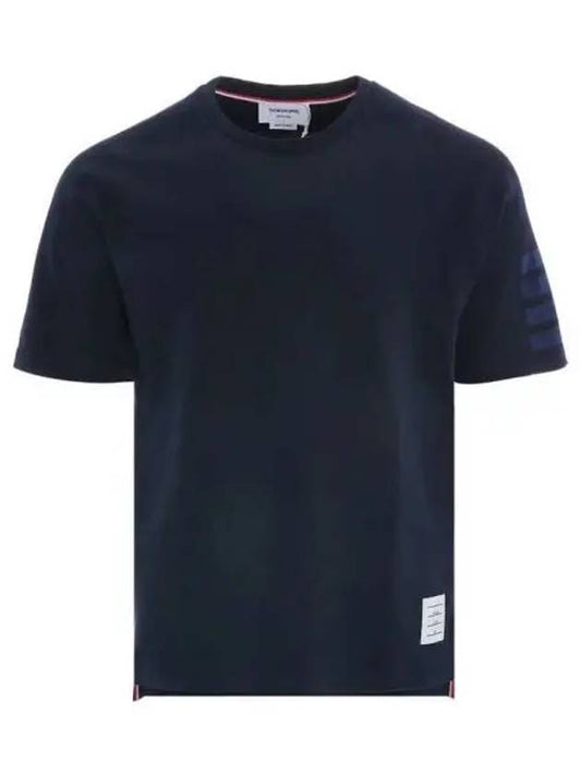 Basasan armband short sleeve t shirt 271067 - THOM BROWNE - BALAAN 1