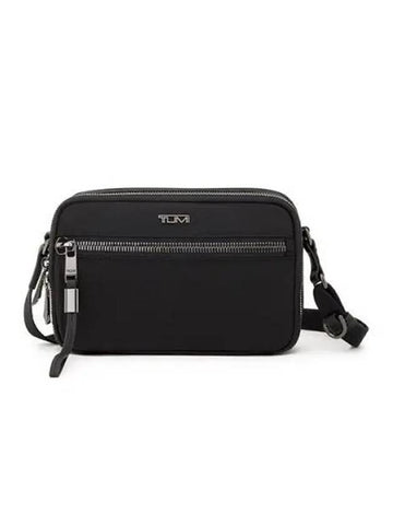 VOYAGEUR Langley Cross Bag Black Gunmetal 146580T522 - TUMI - BALAAN 1