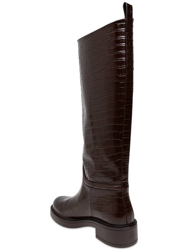 Stuart Weitzman Leather Boots Celia, Women's, Brown - STUART WEITZMAN - BALAAN 5