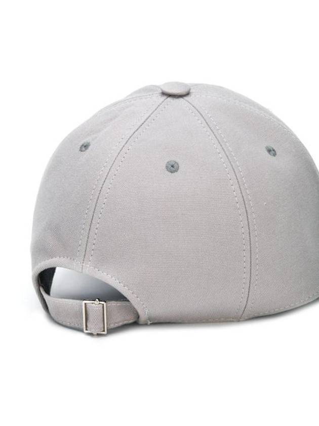 Classic Logo Patch Ball Cap Grey - THOM BROWNE - BALAAN 3