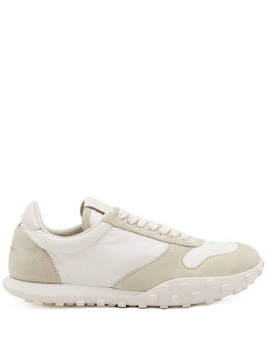 Jil Sander White And Beige Sneakers - JIL SANDER - BALAAN 1