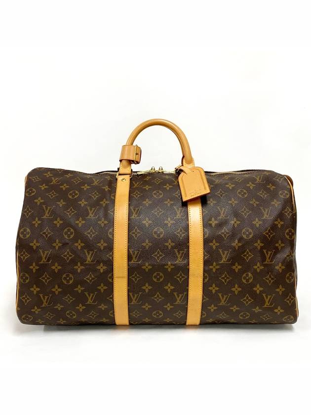 Monogram Keepall 50 Boston Golf Travel Bag - LOUIS VUITTON - BALAAN 1