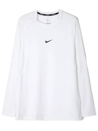 Men's Dri-FIT Slim Long Sleeve T-Shirt White - NIKE - BALAAN 2