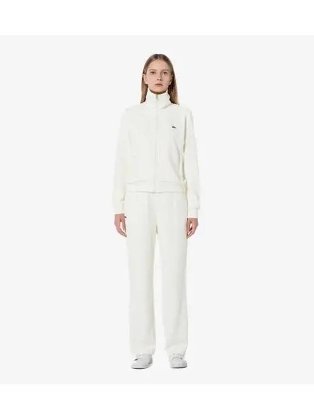 Women s Ribbed Track Pants OFFWHITE Off White - LACOSTE - BALAAN 1