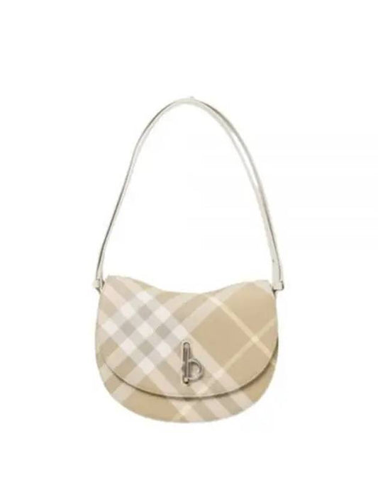 Rocking Horse Check Medium Cross Bag Beige - BURBERRY - BALAAN 2