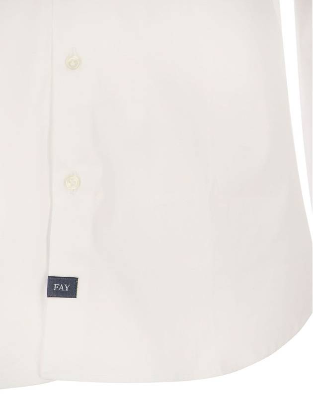 Stretch French collar shirt - FAY - BALAAN 4