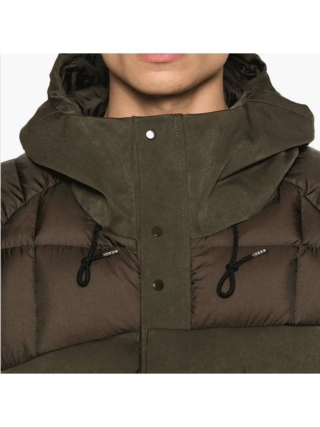 Tanker Combo Down Jacket Green - TEN C - BALAAN 5