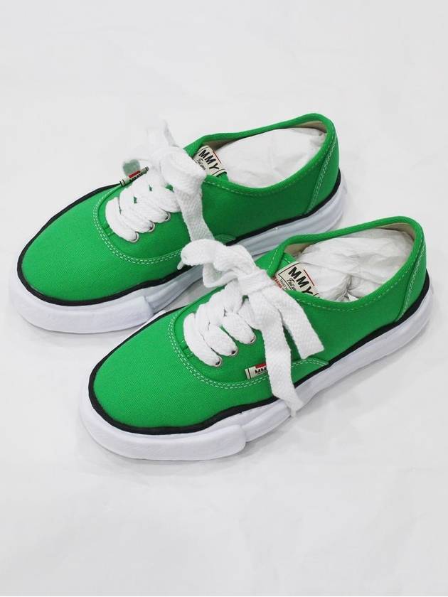 Baker OG Sole Canvas Low Top Sneakers Green - MIHARA YASUHIRO - BALAAN 3