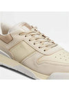 Suede Smooth Leather Low Top Sneakers White - TOD'S - BALAAN.