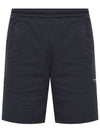 Reverse Logo Shorts Black - ACNE STUDIOS - BALAAN 1