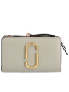 The Snapshot Compact Medium Wallet Beige - MARC JACOBS - BALAAN 1