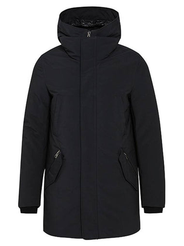 Men's Edwardian Removable Hooded Down Padded Black - MACKAGE - BALAAN 1