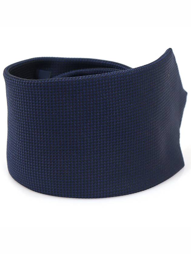 R99801 100 Silk Navy Dot Pattern UNIFORM Tie - LOUIS VUITTON - BALAAN 2