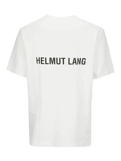 Logo Short Sleeve T-Shirt White - HELMUT LANG - BALAAN 2