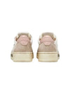 Medalist Suede Pink Tab Low Top Sneakers White - AUTRY - BALAAN 4